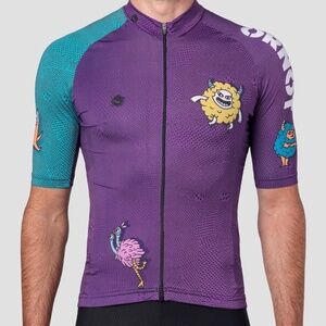 ORNOT Women's Small Monsters Cycling Jersey (Small Monster's Project) - NWT